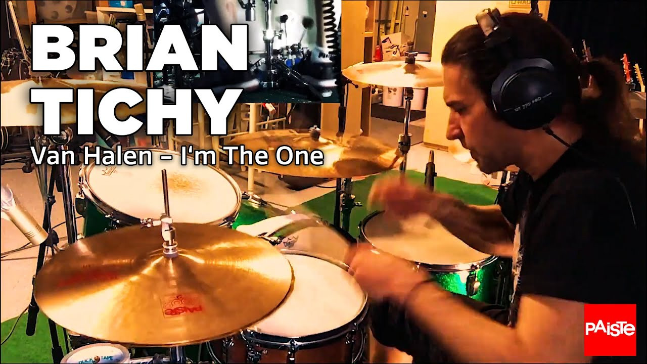 PAISTE CYMBALS - Brian Tichy (Van Halen - 