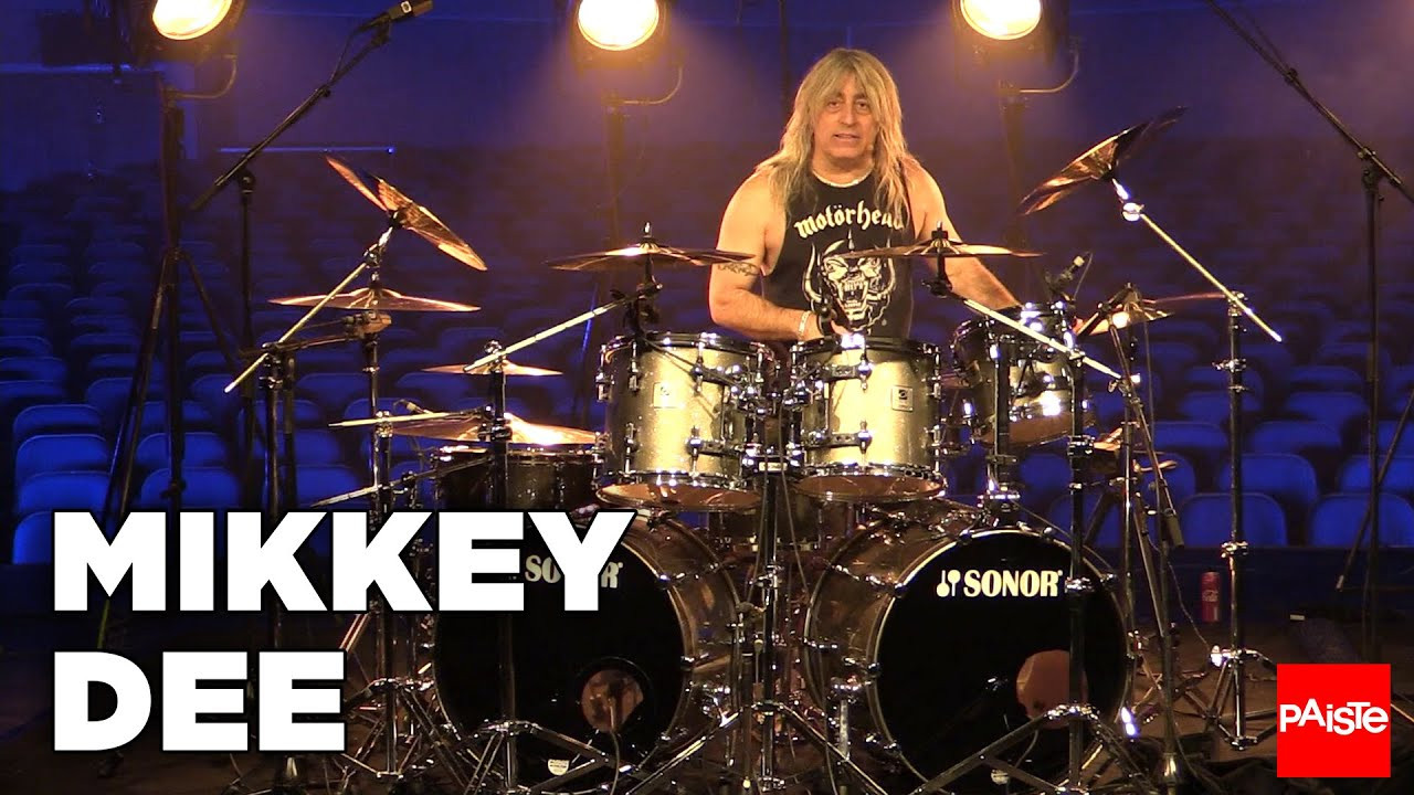 PAISTE CYMBALS - Mikkey Dee (Cymbal Run Down & 