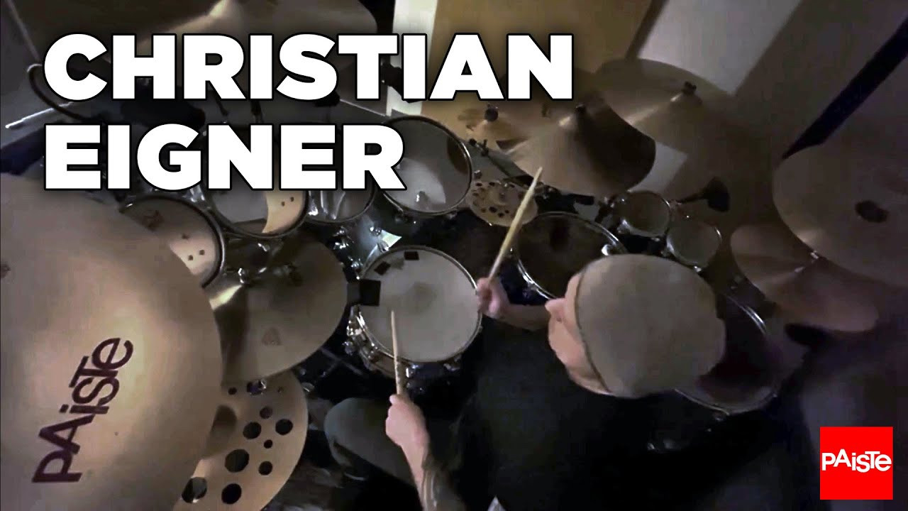 PAISTE CYMBALS - Christian Eigner (Depeche Mode)