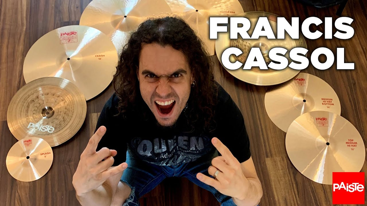 PAISTE CYMBALS - Francis Cassol (The Core by Rage In My Eyes)