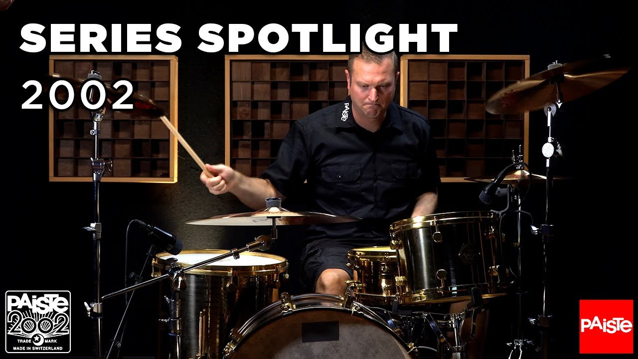PAISTE CYMBALS - Series Spotlight - 2002