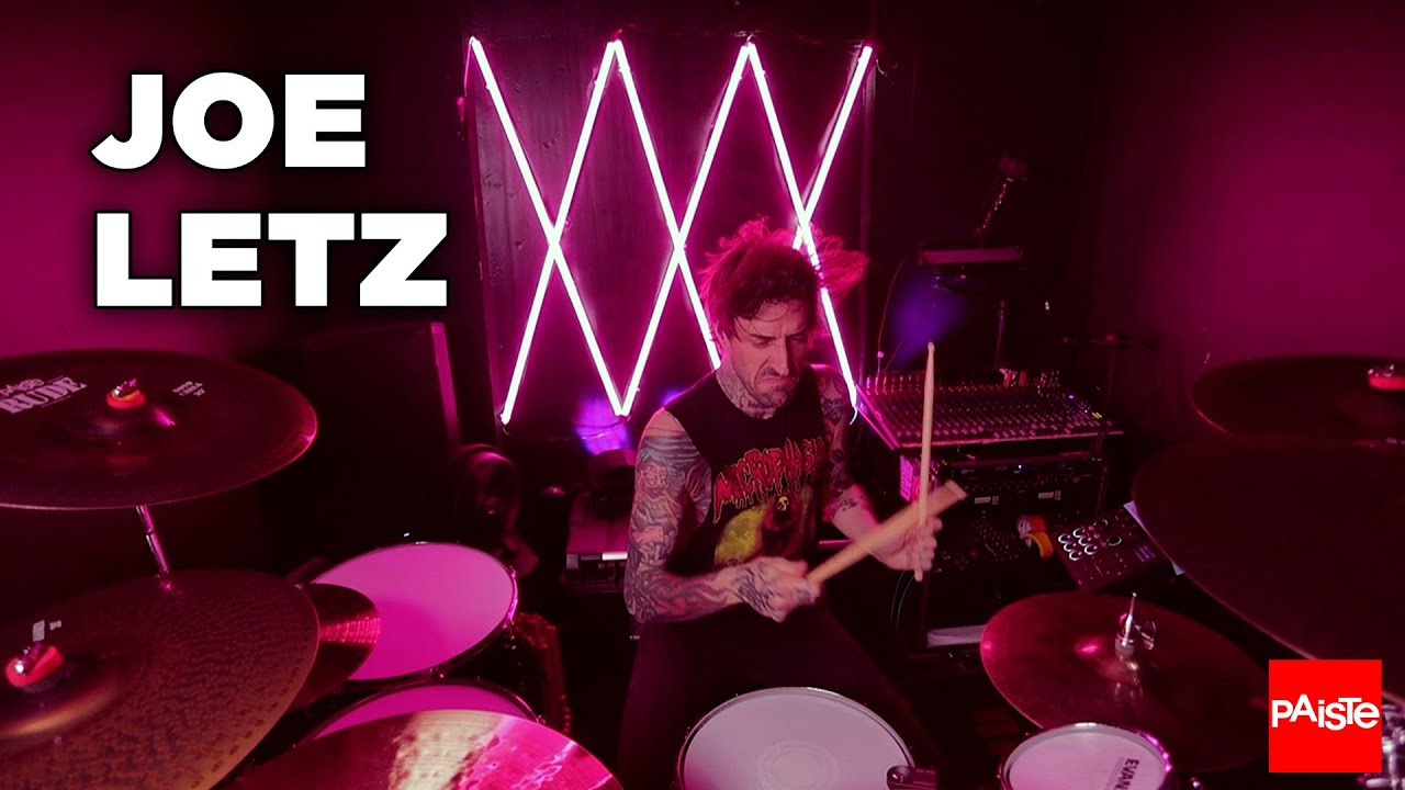PAISTE CYMBALS - Joe Letz