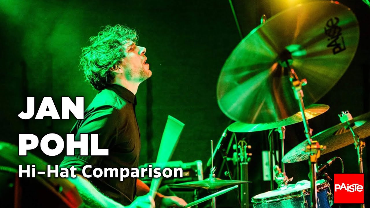 PAISTE CYMBALS - Hi-Hat Comparison by Jan Pohl