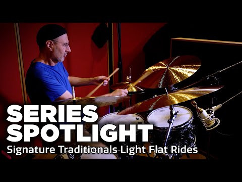 PAISTE CYMBALS - Series Spotlight - Signature Traditionals Light Flat Rides