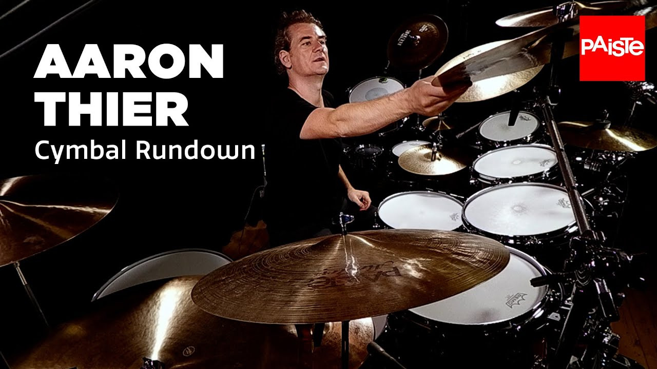 PAISTE CYMBALS - Aaron Thier (Cymbal Rundown)
