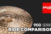 PAISTE CYMBALS - Comparison (900 Series Ride)