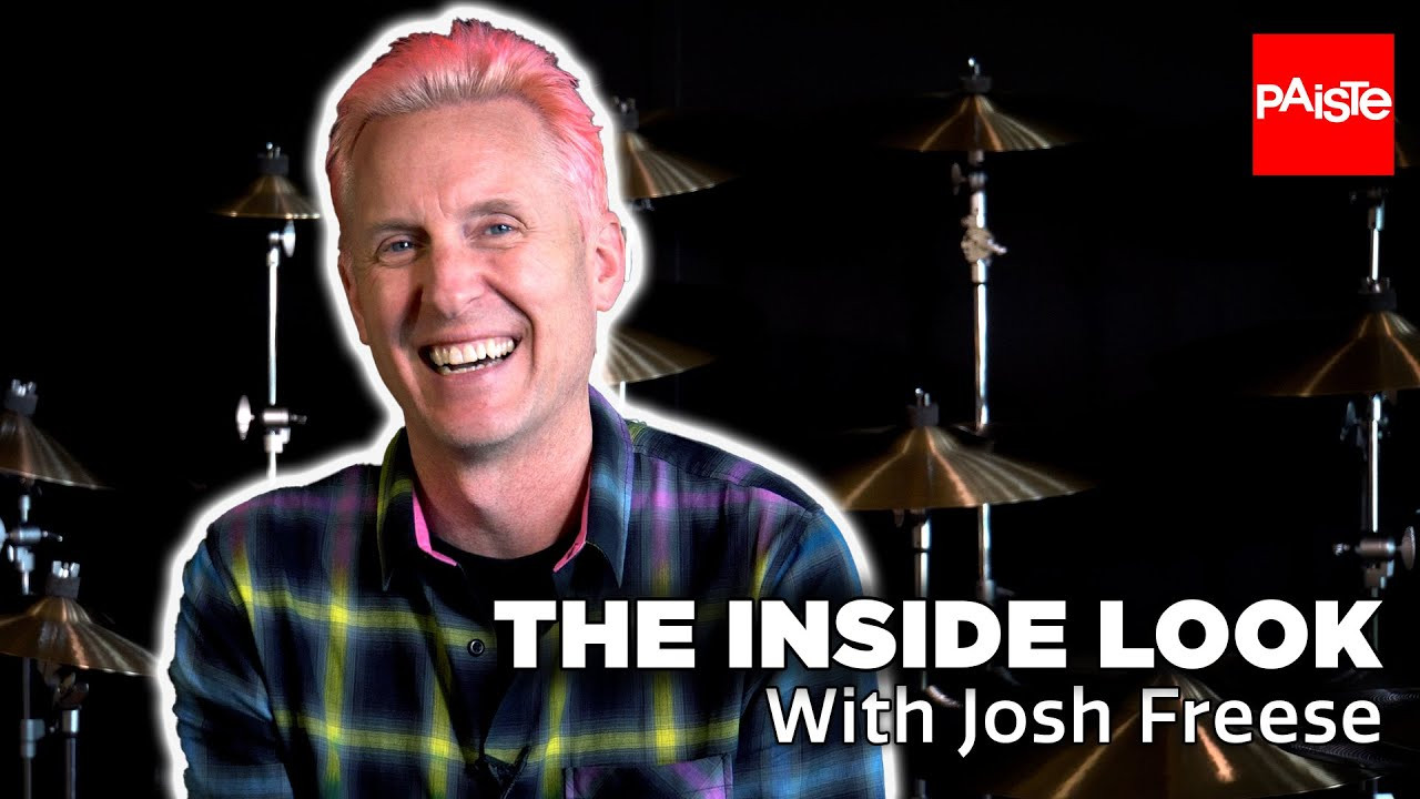PAISTE CYMBALS - THE INSIDE LOOK (1/3) - Josh Freese (A Perfect Circle, The Vandals, Sting, etc.)