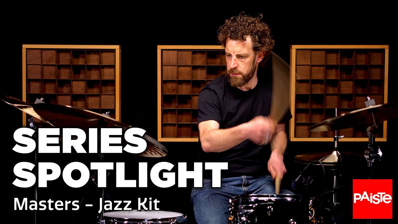 PAISTE CYMBALS - Series Spotlight - Masters - Jazz Kit