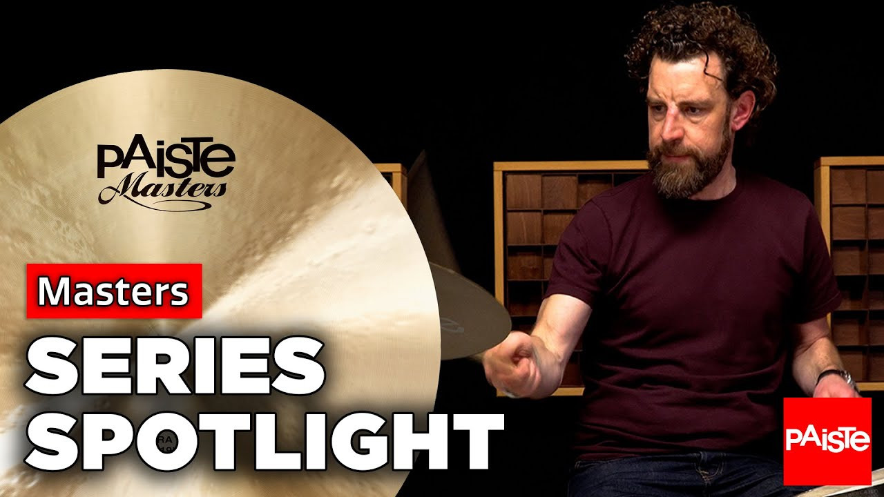 PAISTE CYMBALS - Series Spotlight - Masters - Vintage Kit