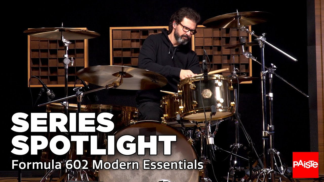 PAISTE CYMBALS - Series Spotlight - Formula 602 Modern Essentials