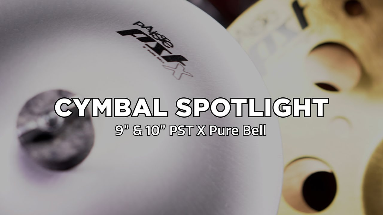 PAISTE CYMBALS - 9” & 10