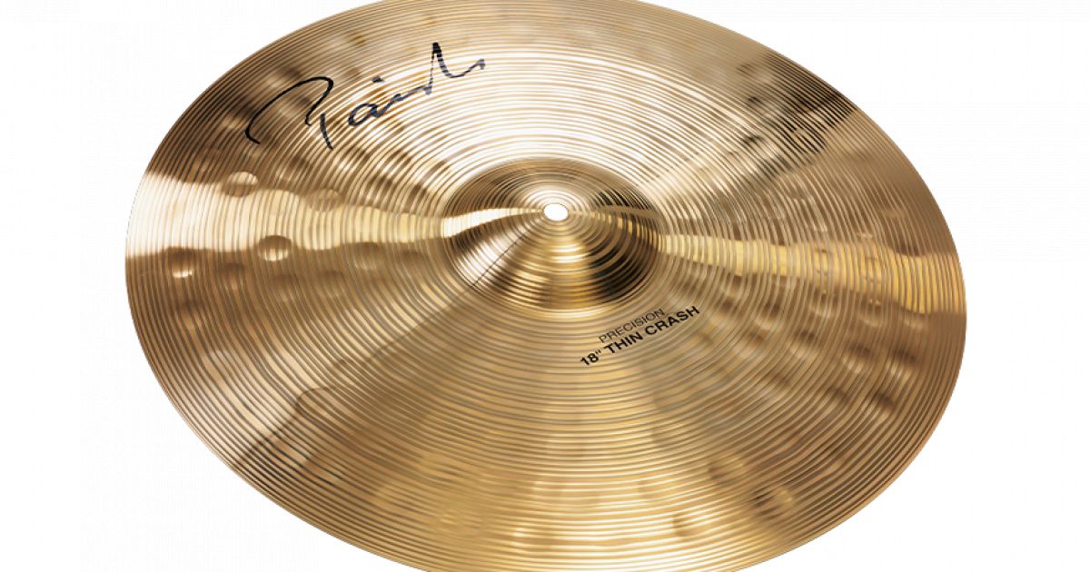 Paiste 4102618 Signature Precision 18 Inch China Cymbal With Washy Stick Sound 