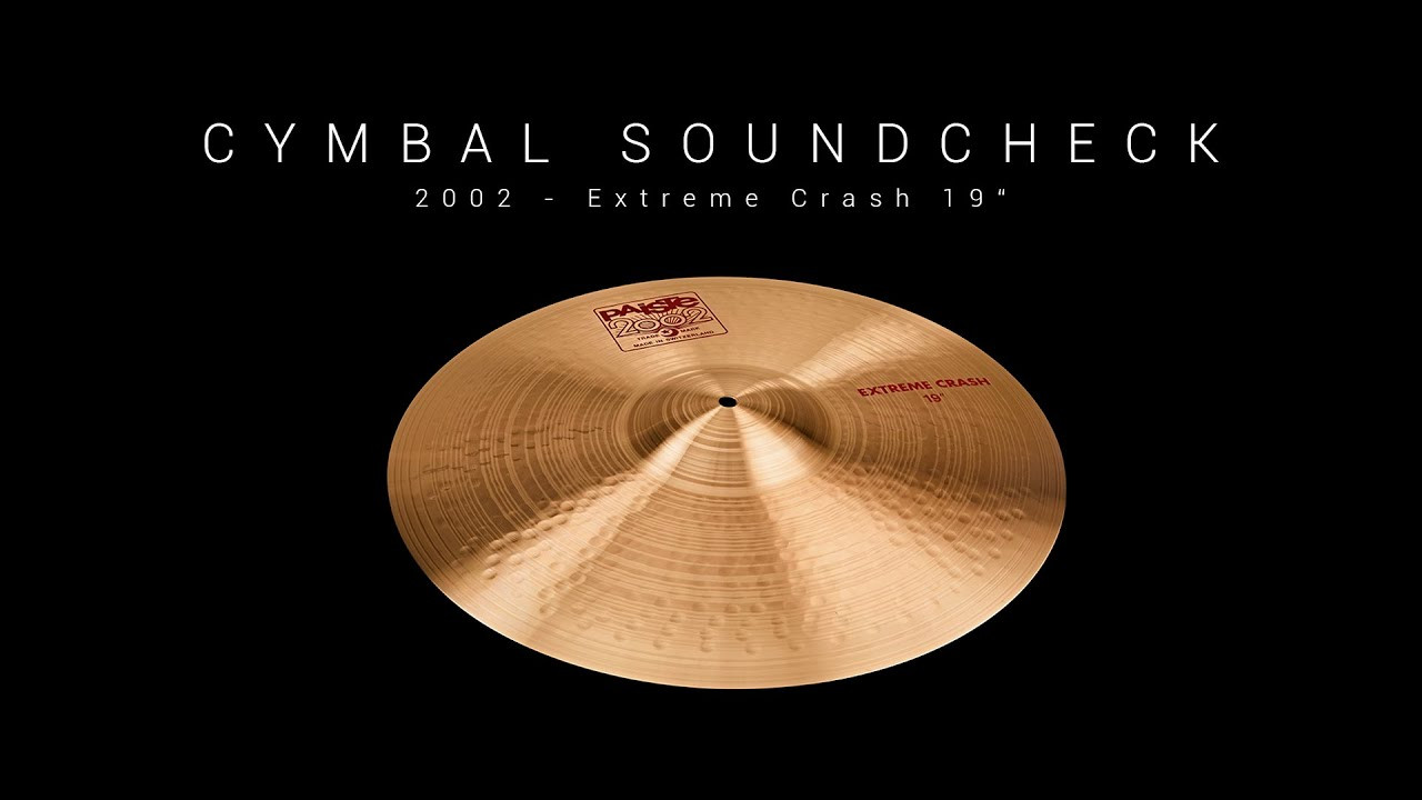 CYMBAL SOUNDCHECK - 2002 Extreme Crash 19