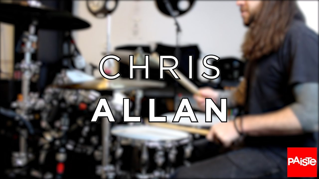 PAISTE CYMBALS - Chris Allan (Giant Beat Demo Video)