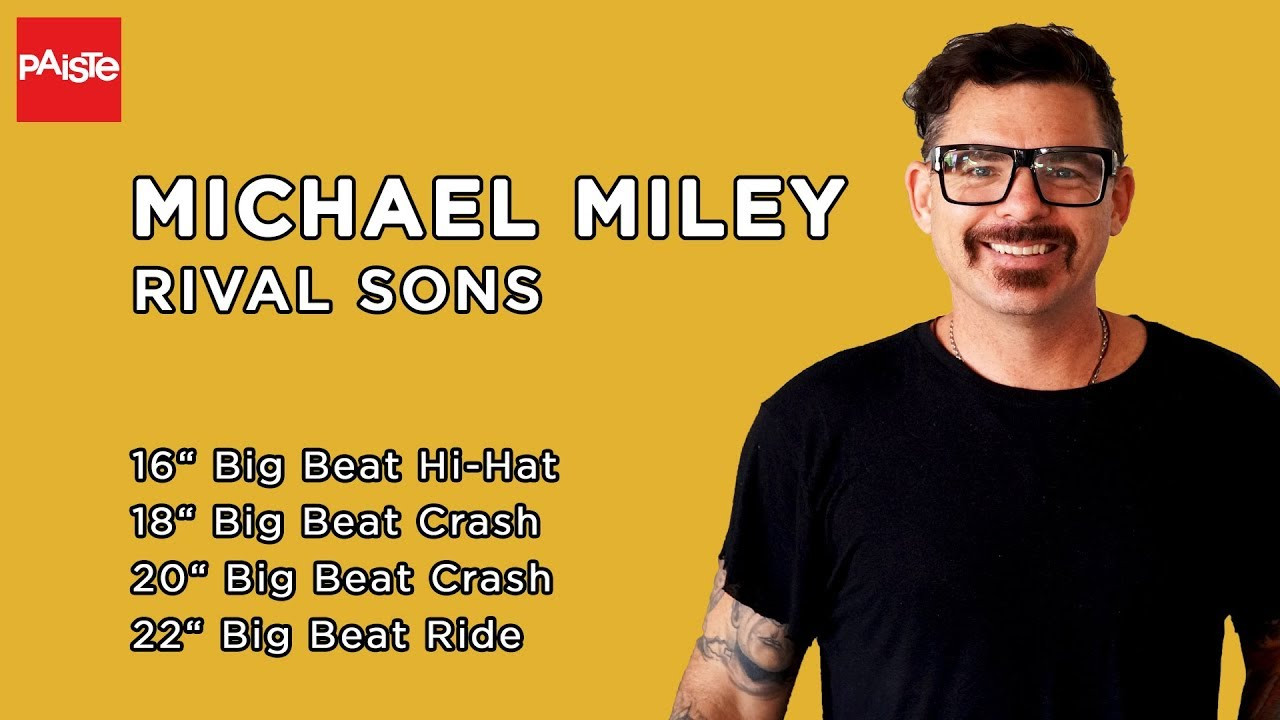 PAISTE ARTIST - Michael Miley playing his Big Beats
