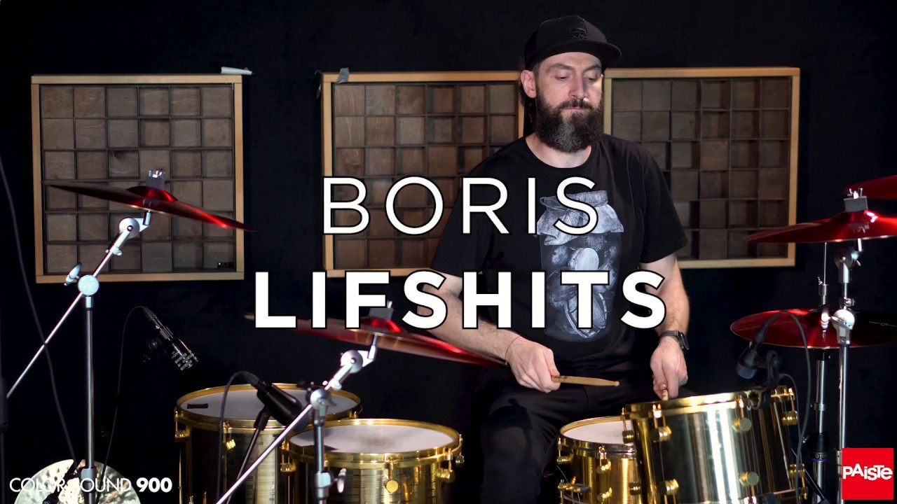 PAISTE CYMBALS - Boris Lifshits - 900 Colorsound (Red)