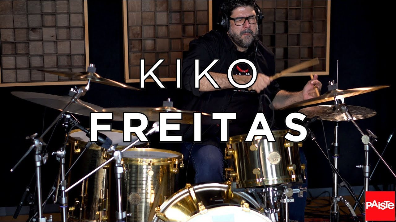 PAISTE CYMBALS - Kiko Freitas - Studio Session (Baiao Por Acaso)