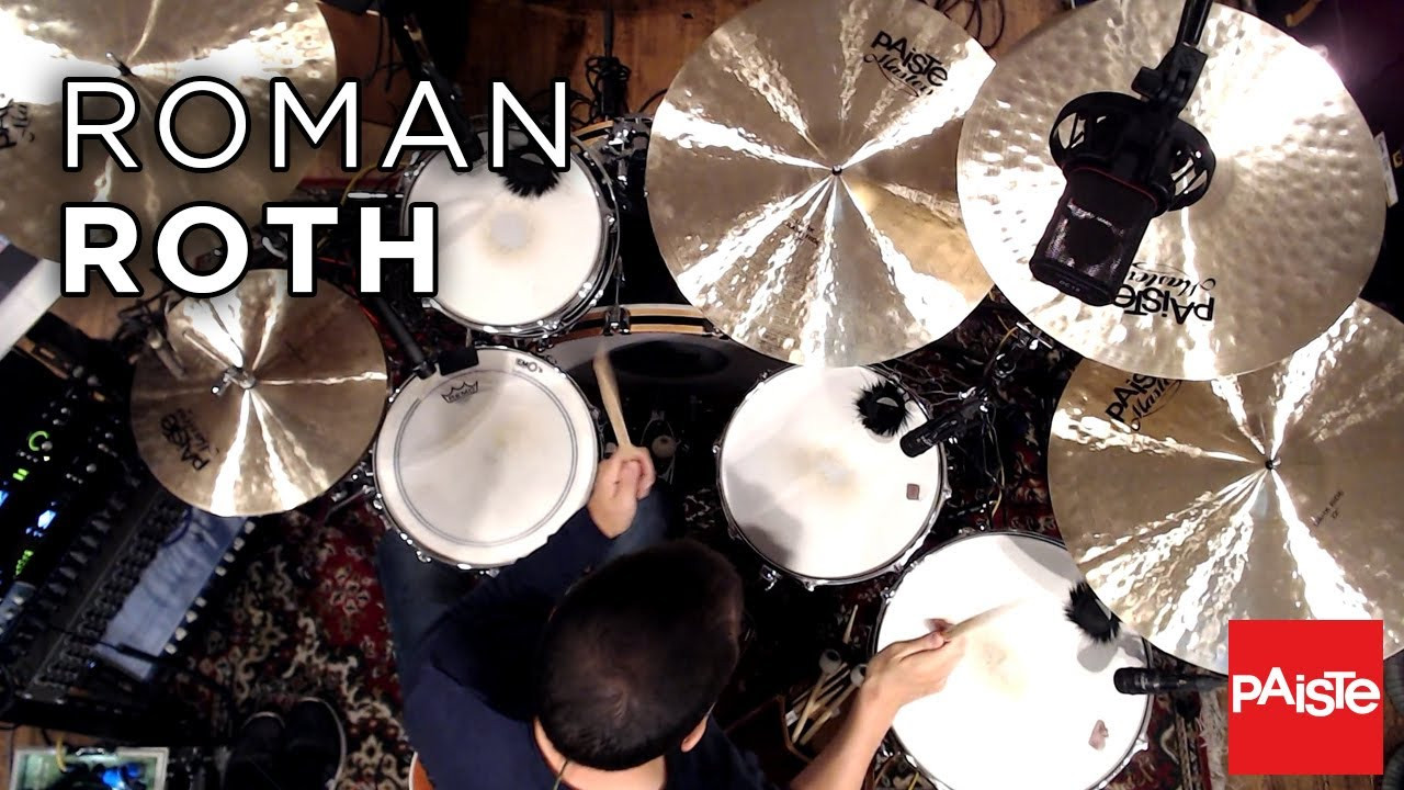 PAISTE CYMBALS - Roman Roth (Masters Cymbals)