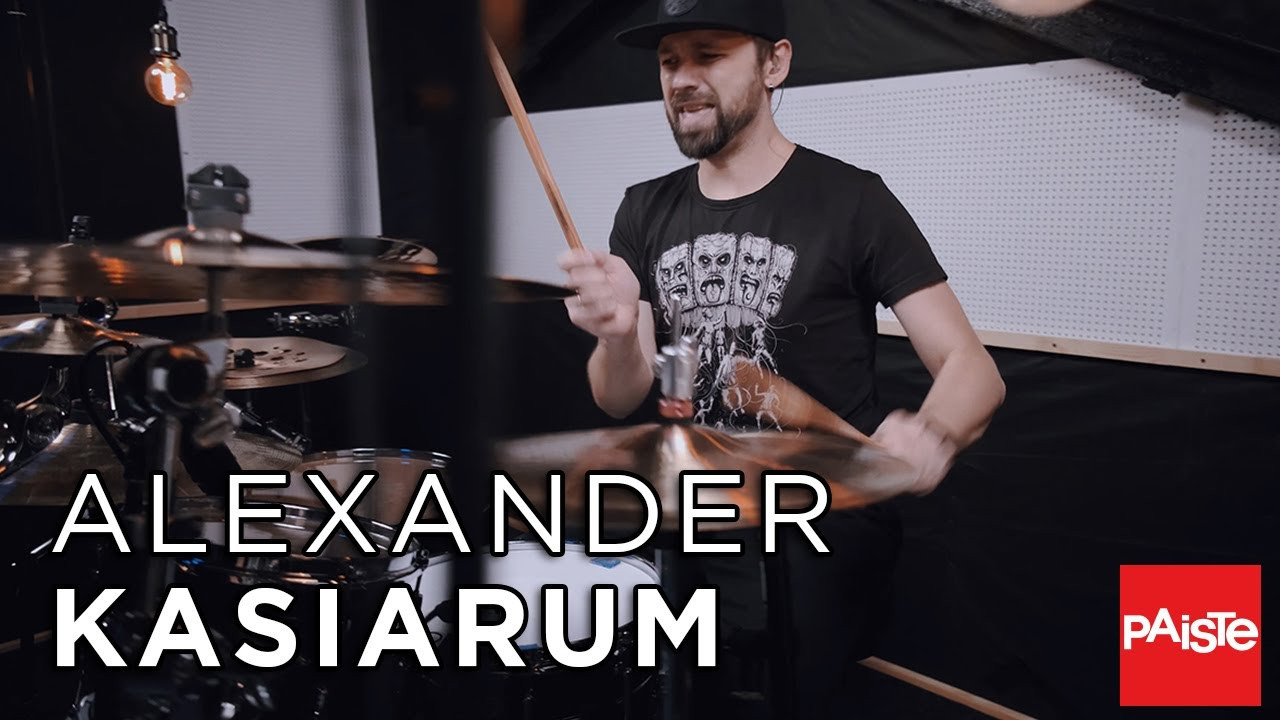 PAISTE CYMBALS - Alexander Kasiarum (Drumcover 