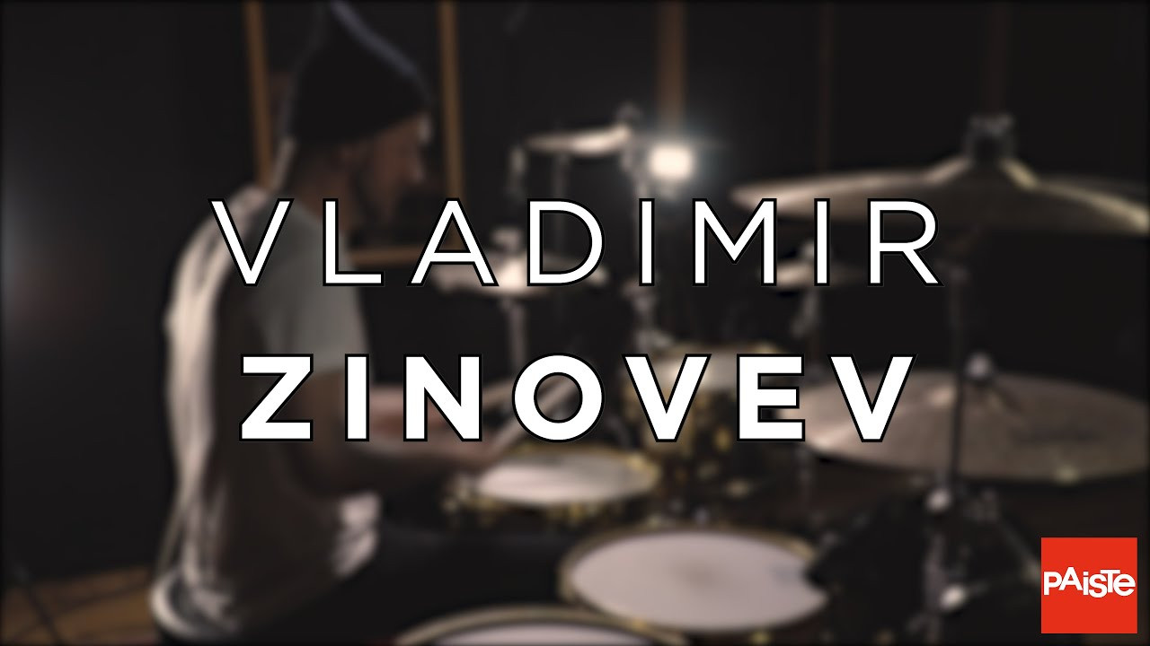 PAISTE CYMBALS - Vladimir Zinovev (Paiste Studio Session)