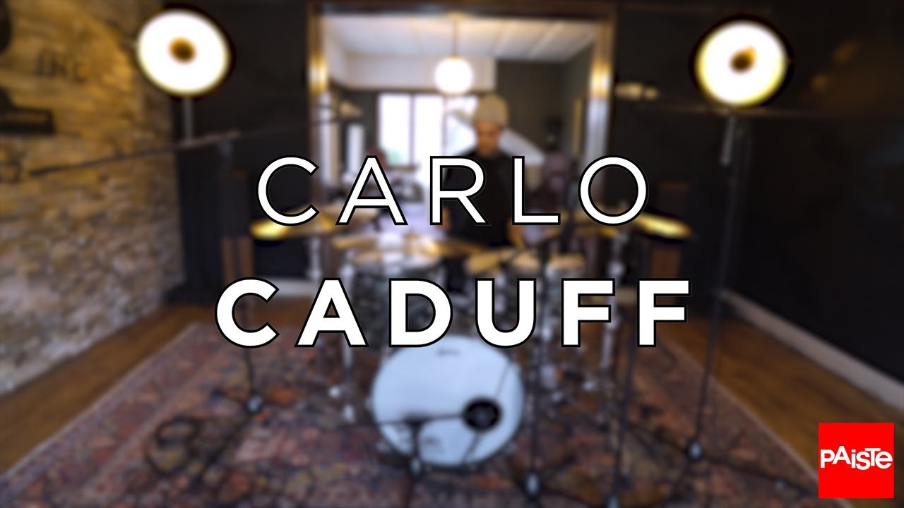 PAISTE CYMBALS - Carlo Caduff (Studio Session - Rebel Inc.)