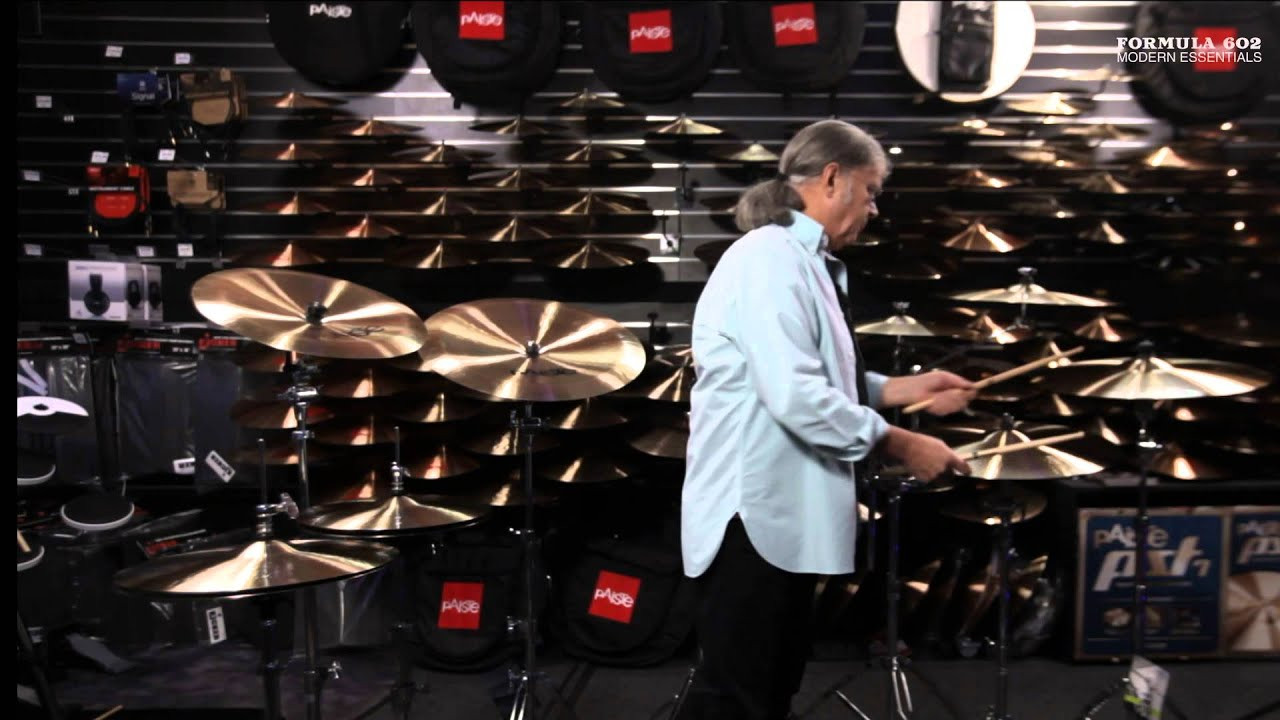 Paiste Artist Impressions: IAN PAICE with Formula 602 Modern Essentials